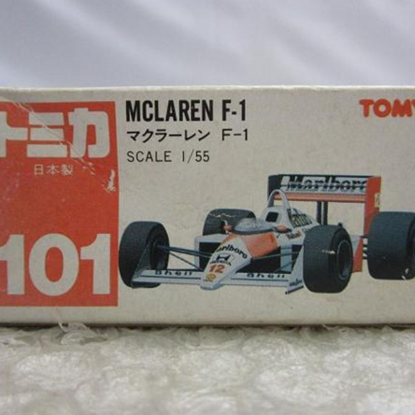 ☆未使用・未展示☆トミカ 赤箱 101  マクラーレン F-1 日本製